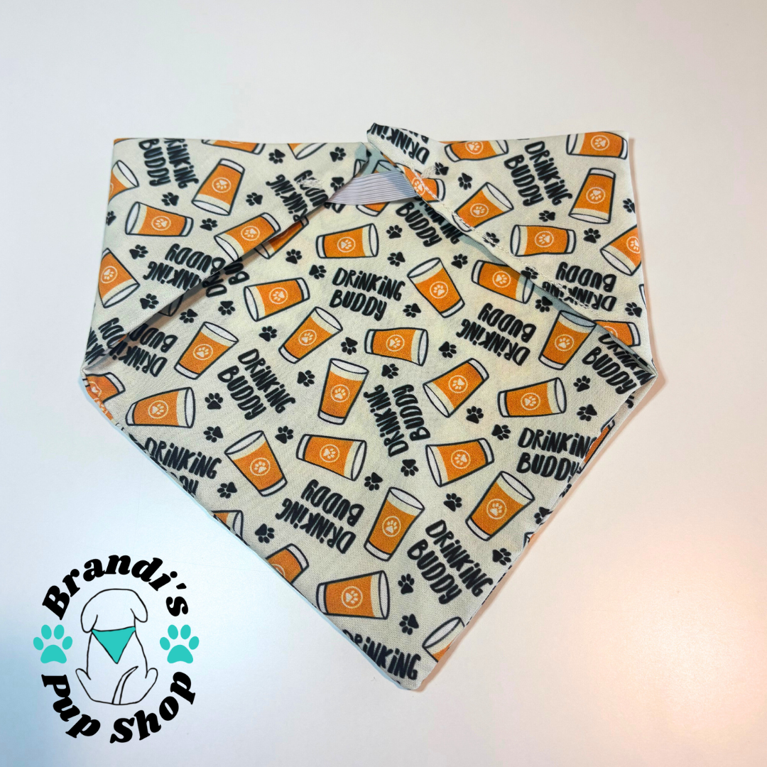 Drinking Buddy Dog Bandana