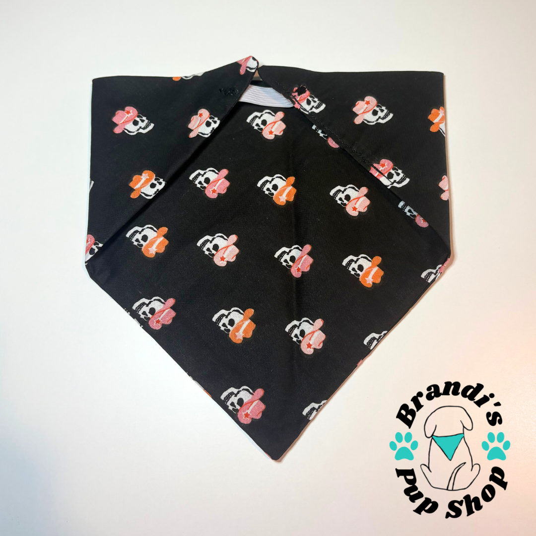 Creepy Cowboy Dog Bandana