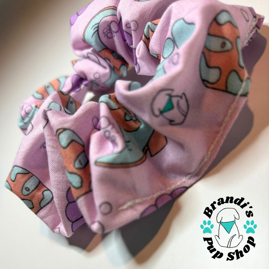 Coastal Cowgirl Hair Scrunchie