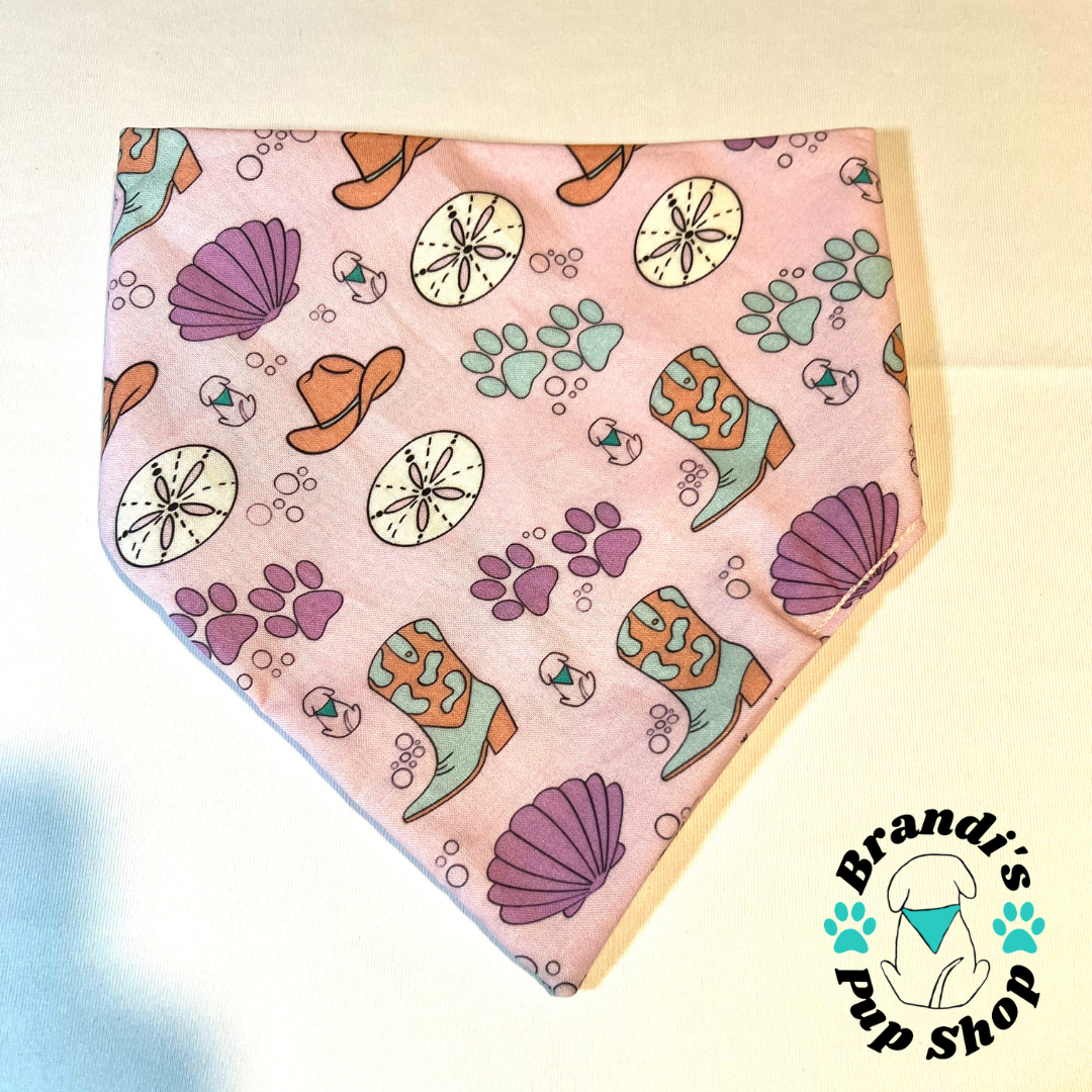 Coastal Cowgirl Dog Bandana