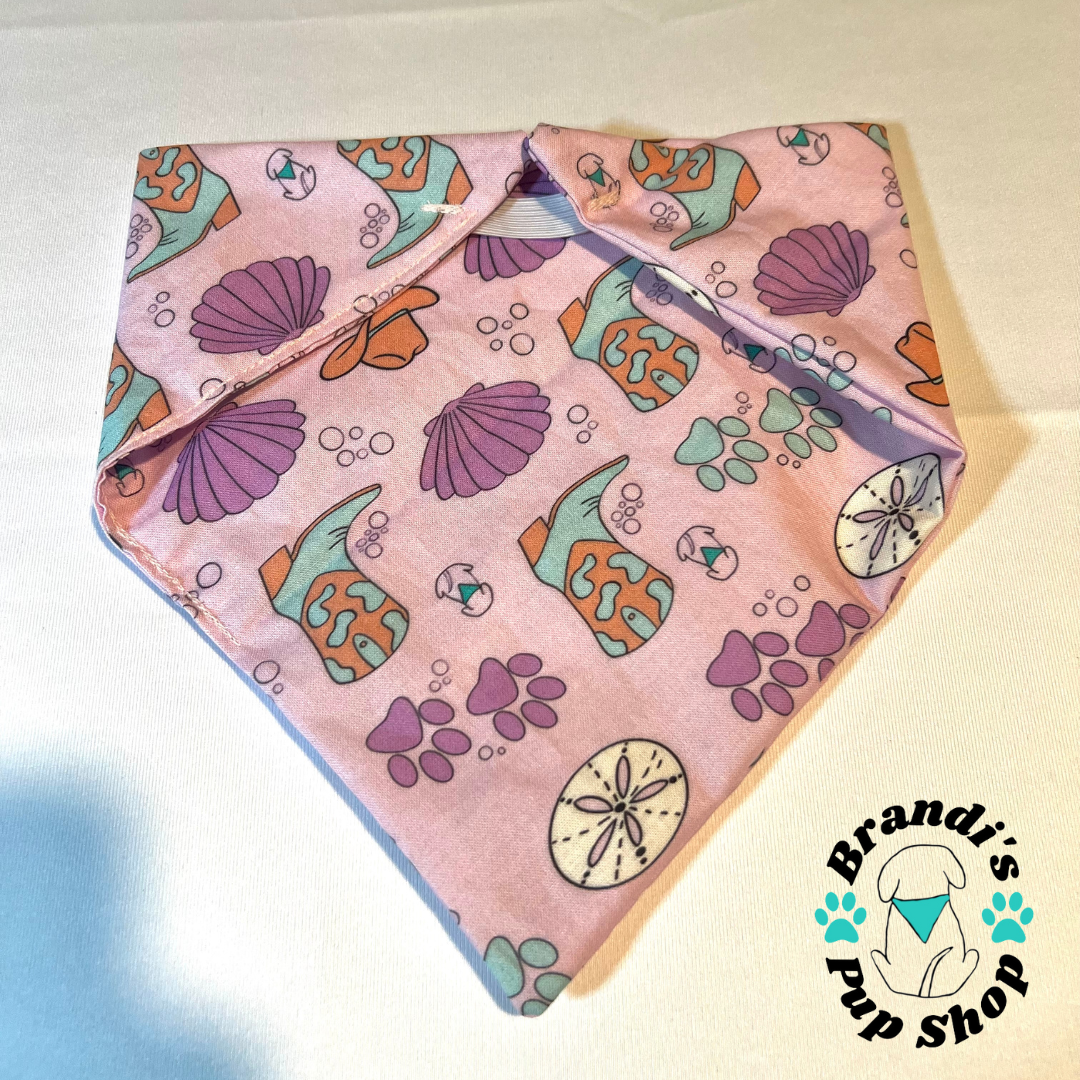 Coastal Cowgirl Dog Bandana
