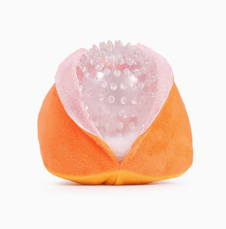 Candy Corn 2-in-1 Ball Dog Toy