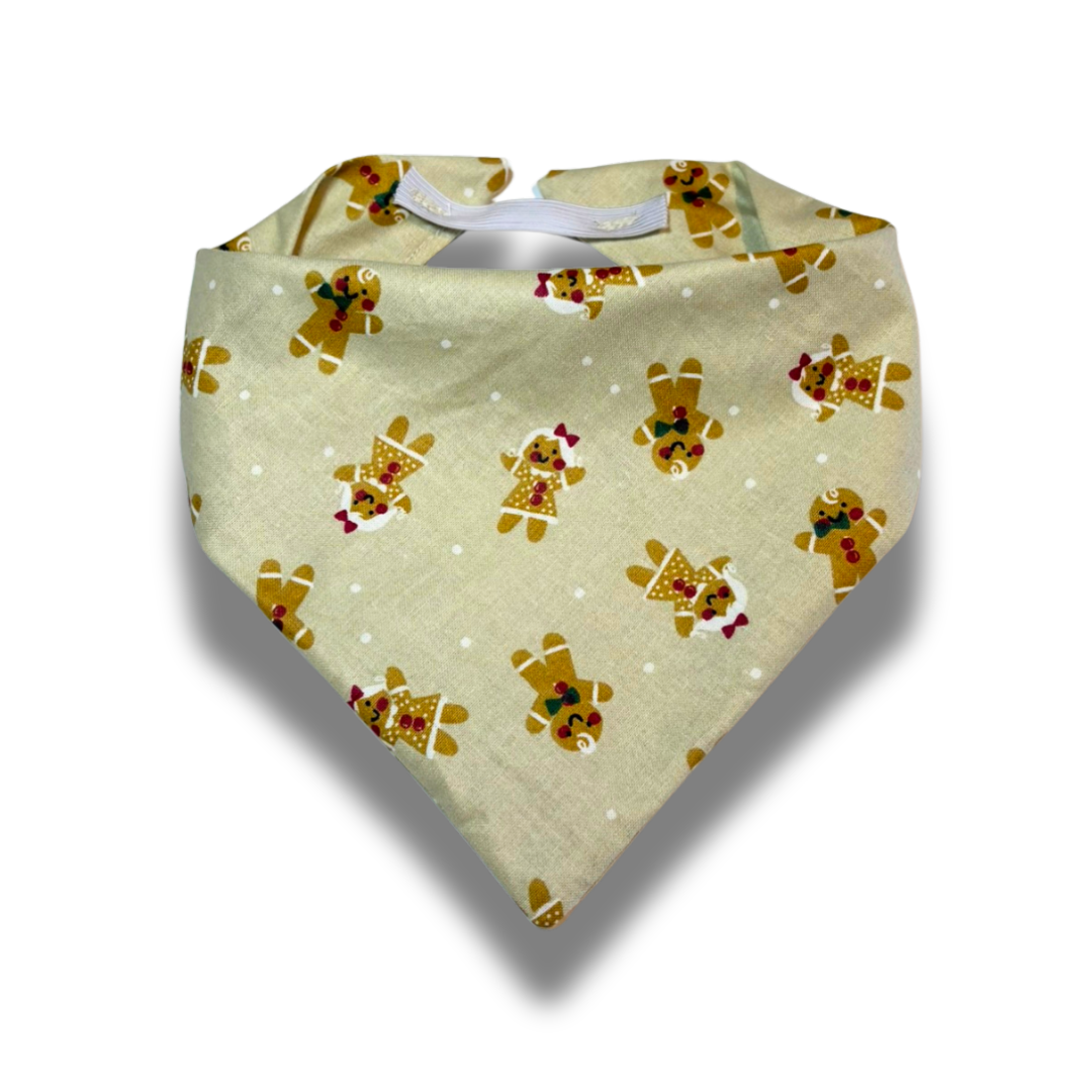 Gingerbread Dog Bandana