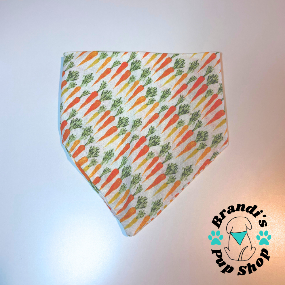 Carrot Patch Dog Bandana