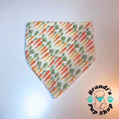 Carrot Patch Dog Bandana