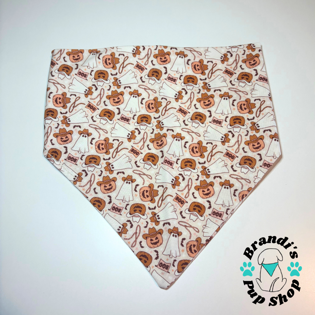 Howdy Halloween Dog Bandana