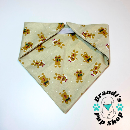 Gingerbread Dog Bandana