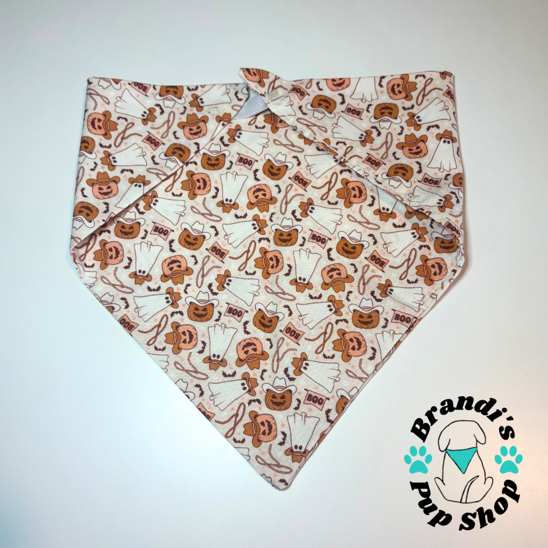 Howdy Halloween Dog Bandana