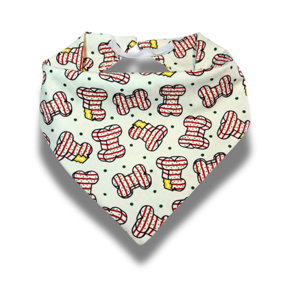 Christmas Cake Snacks Dog Bandana
