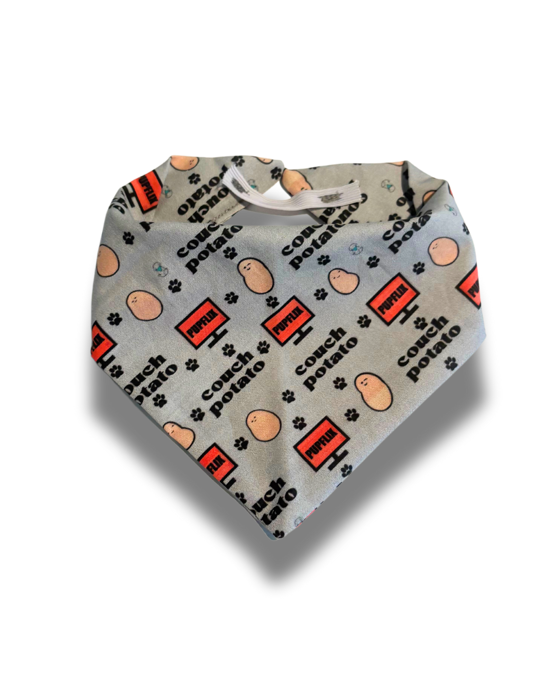 Couch Potato Dog Bandana