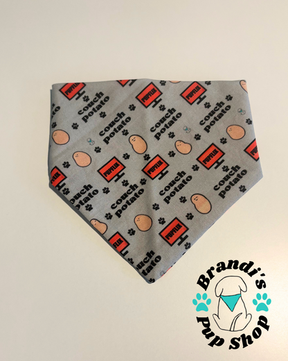 Couch Potato Dog Bandana