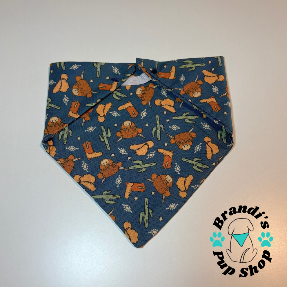 Highland Cows Dog Bandana