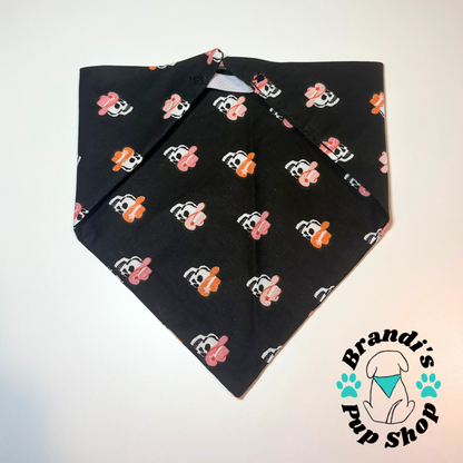 Western Skulls Dog Bandana