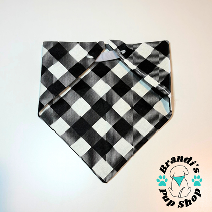 Buffalo Check Dog Bandana