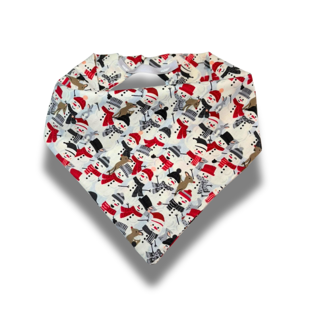 Holiday Snowmen Dog Bandana