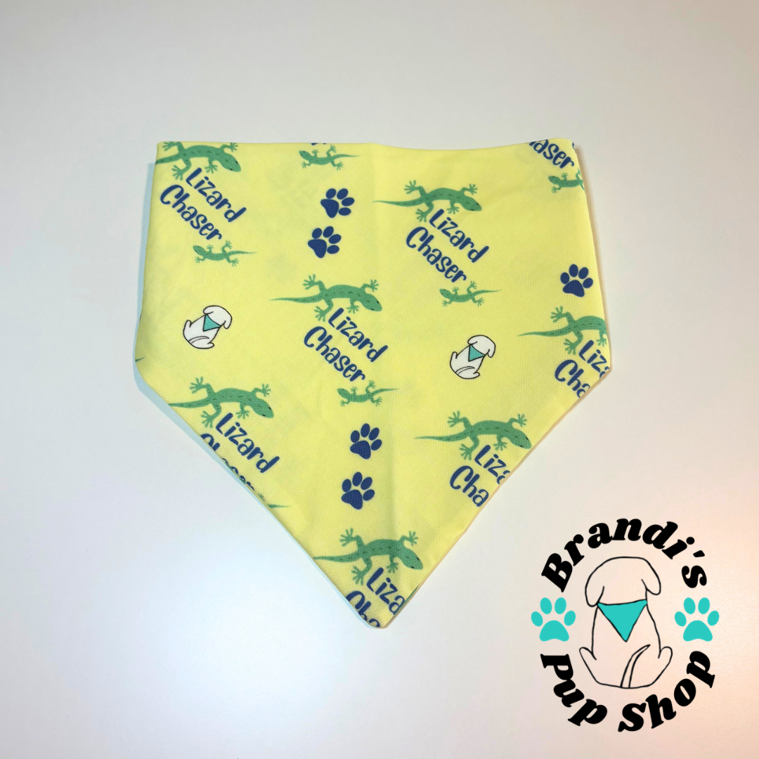 Lizard Chaser Dog Bandana