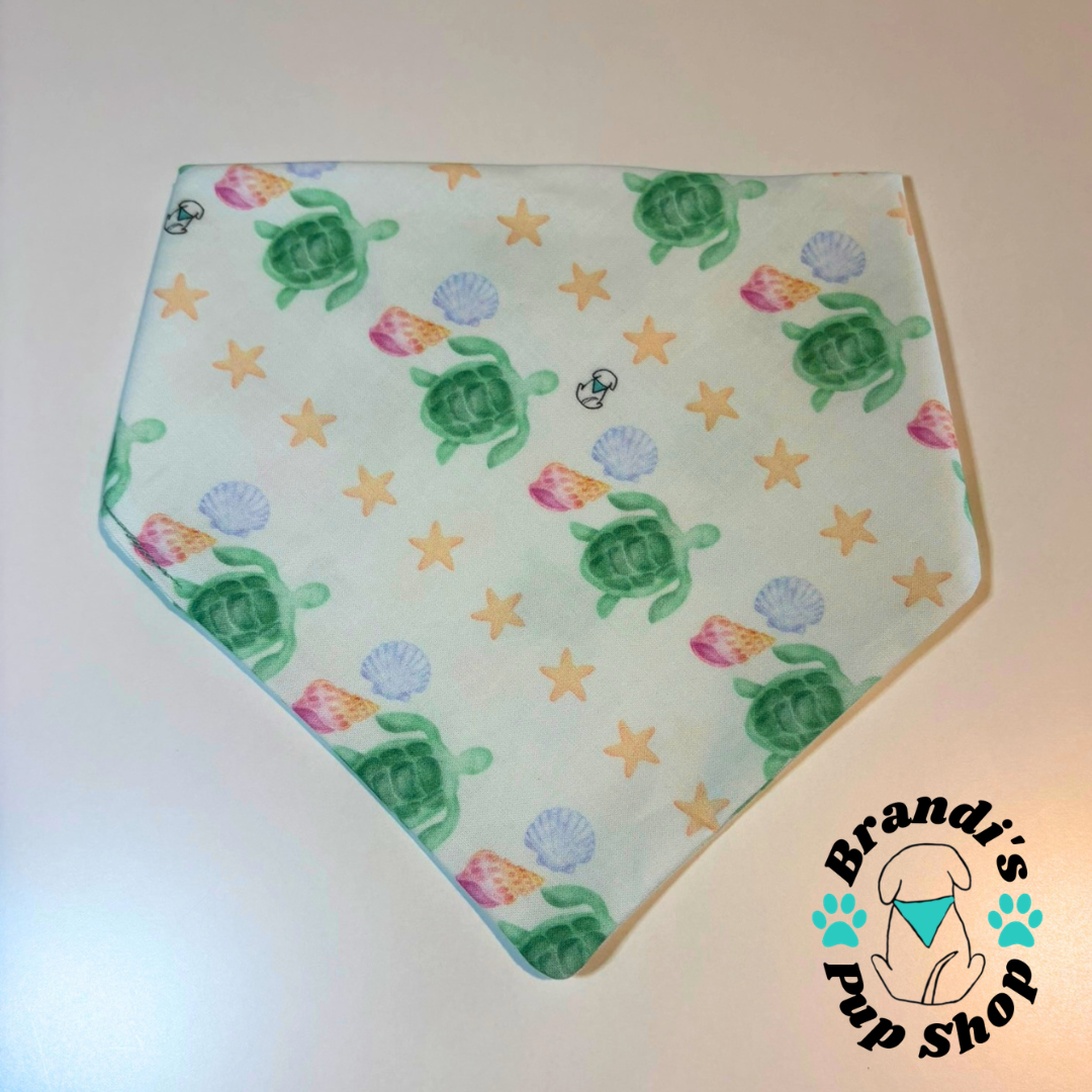 Seafoam Snuggles Dog Bandana