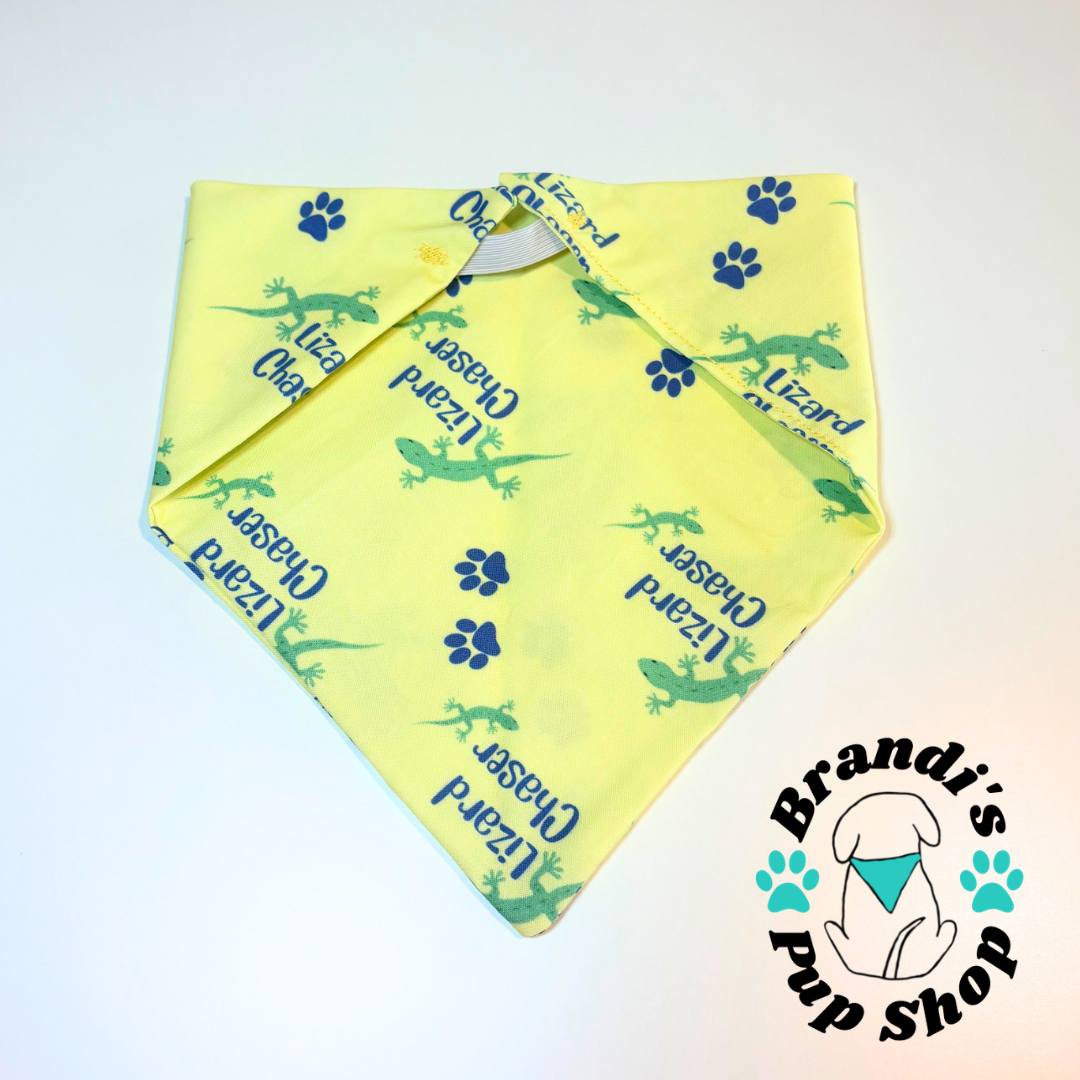 Lizard Chaser Dog Bandana