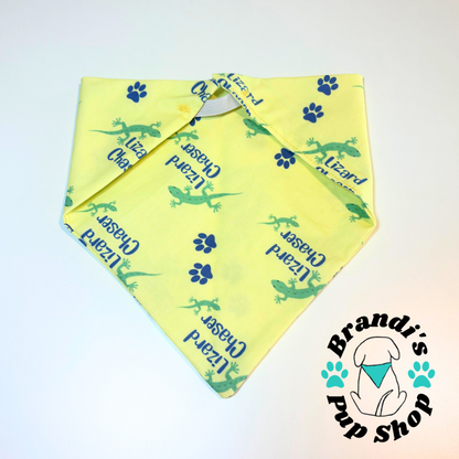 Lizard Chaser Dog Bandana