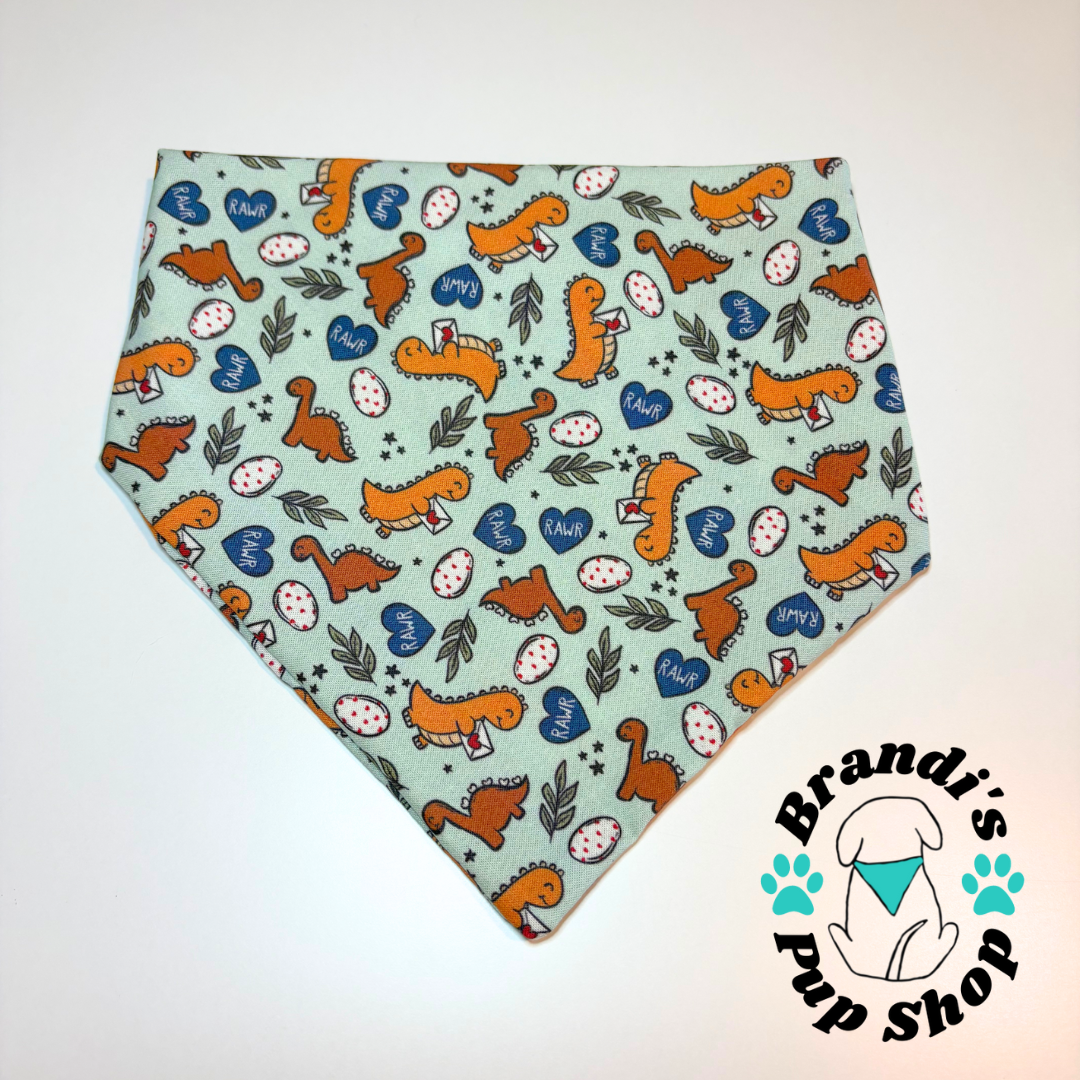 Lovely Dinosaurs Dog Bandana