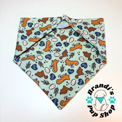 Lovely Dinosaurs Dog Bandana
