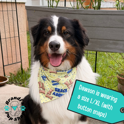 Snack Addict ENDURANCE Dog Bandana