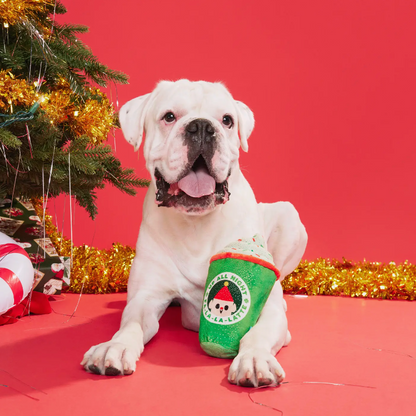 Holiday Latte Dog Toy